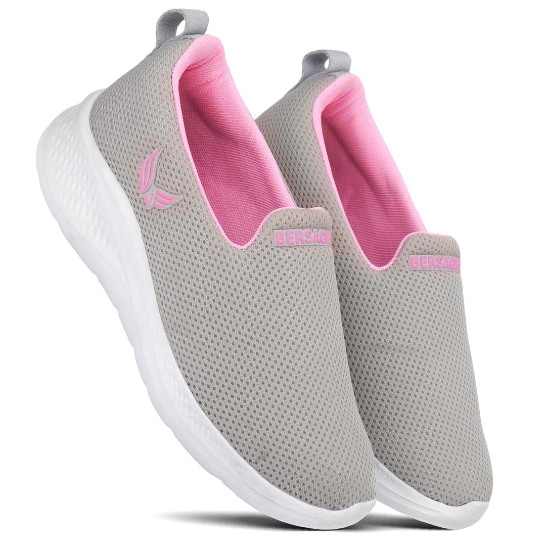 Bersache Sneaker, Loafers ,Casual with Extra comfort Sneaker Colour Changing shoes for Women (Grey-8098)
