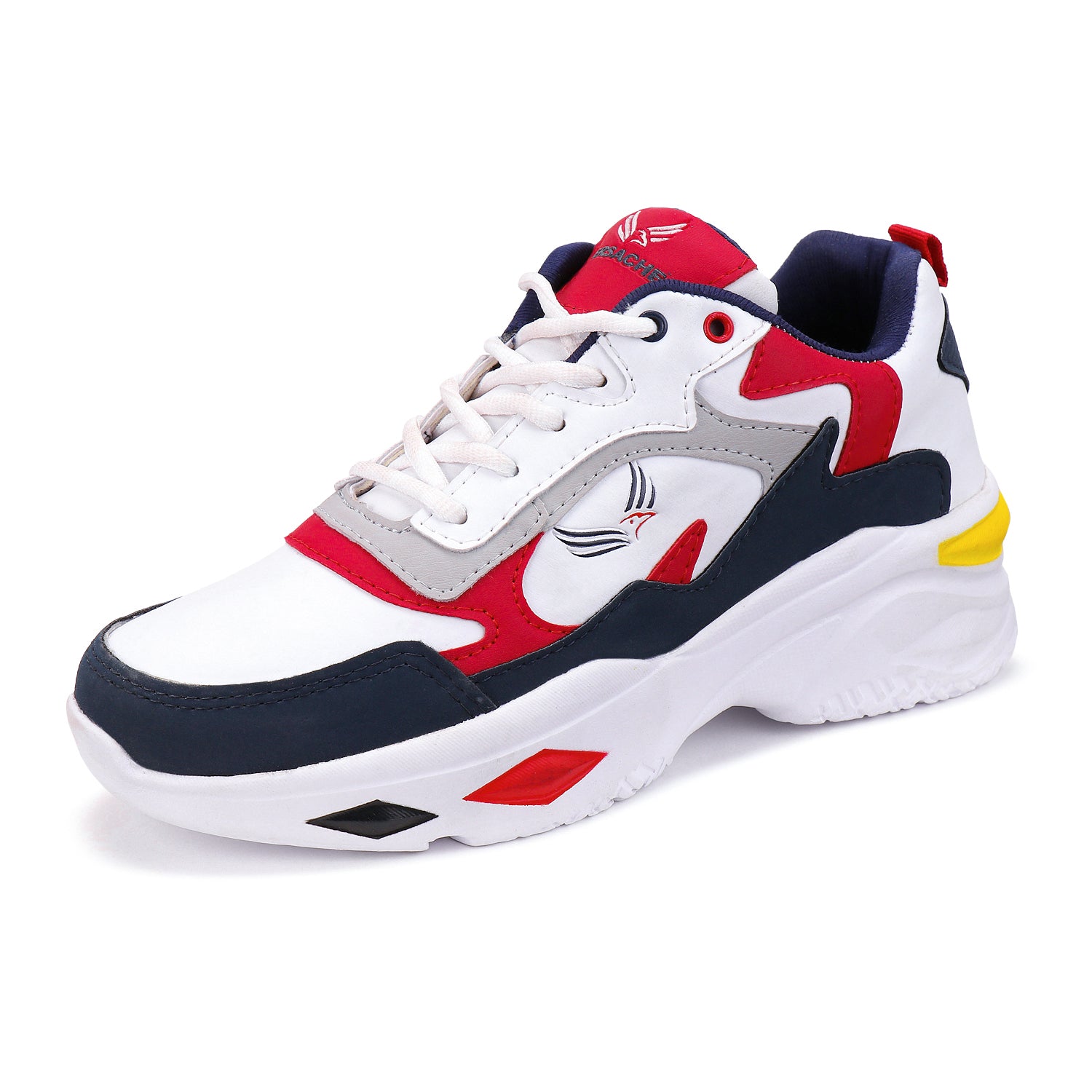 Bersache Lightweight Sports Running Shoes For Men Red-9010