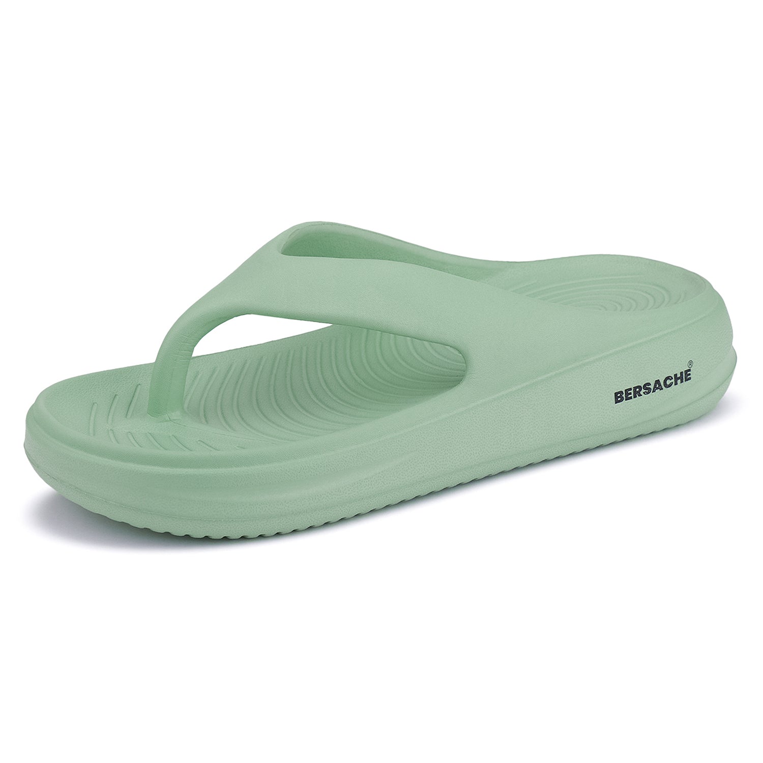 Bersache Extra Soft Classic Casual with Regular wear with Ultra Soft & Flexibility Technology Flip-Flop for Women's & Girl's (6199-Green)