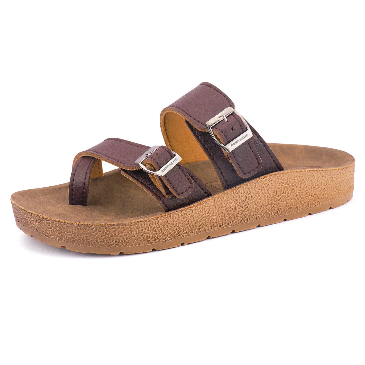 Bersache Extra Soft Classic Casual with Regular wear with Ultra Soft & Flexibility Technology Slipper For Men's & Boy's-Brown-6224