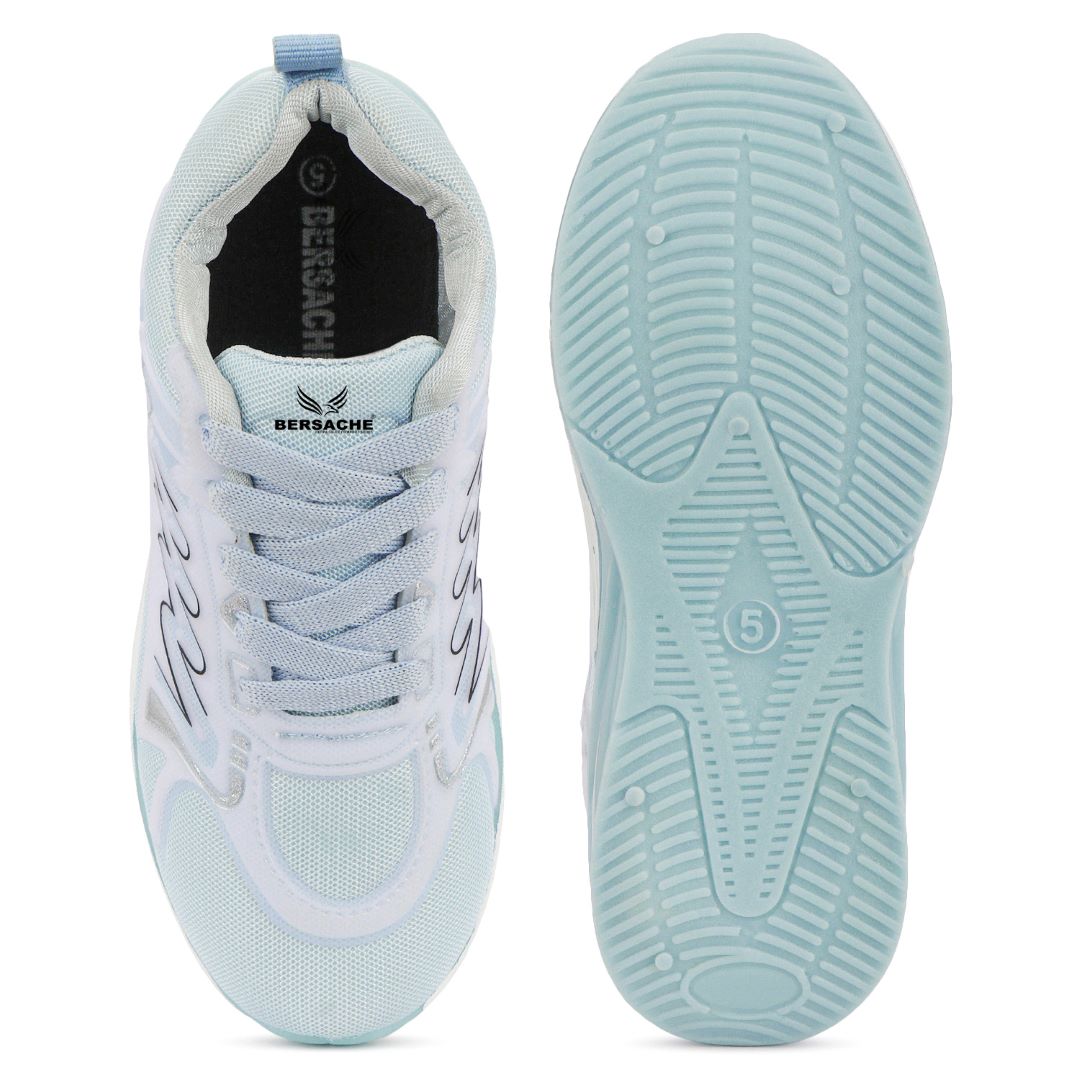 Bersache Casual Sneaker shoe for Women| Soft Cushioned Insole , Slip-Resistance Casuals For Women's-(8141-Mint)