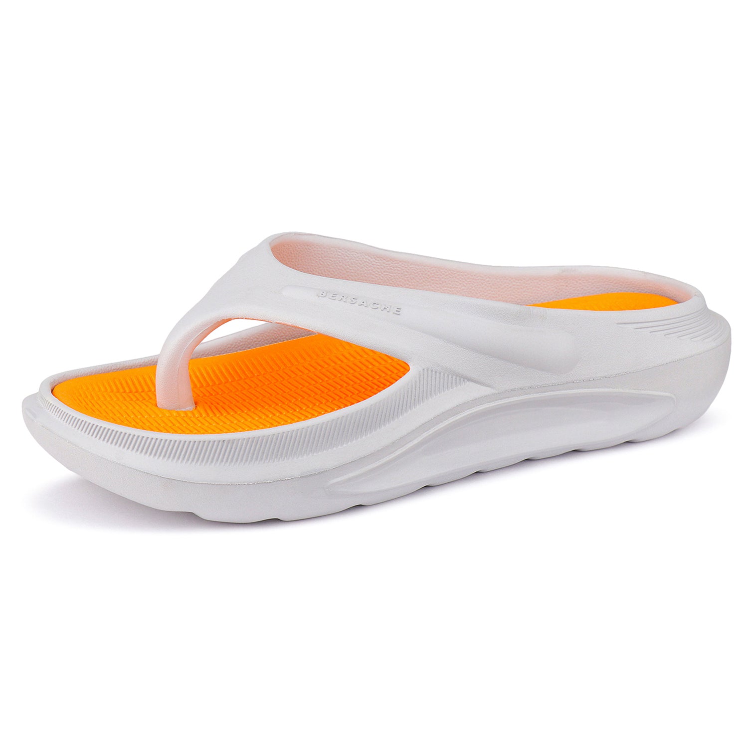 Bersache Extra Soft Classic Casual with Regular wear with Ultra Soft & Flexibility Technology Slipper for Men's & Boy's-(6175-Orange)