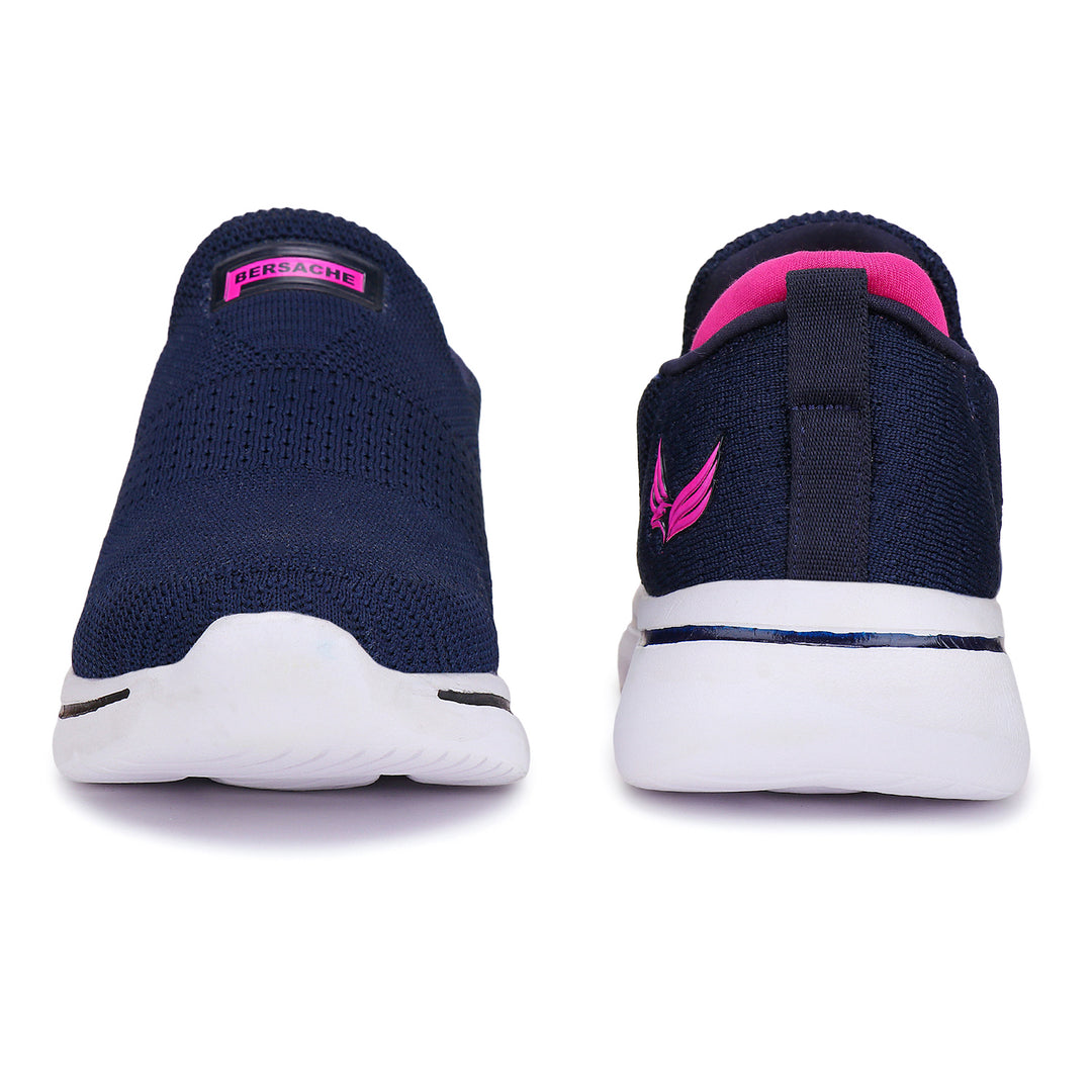 Bersache Sports Running Shoes  For Women (Navy Blue)- 7059