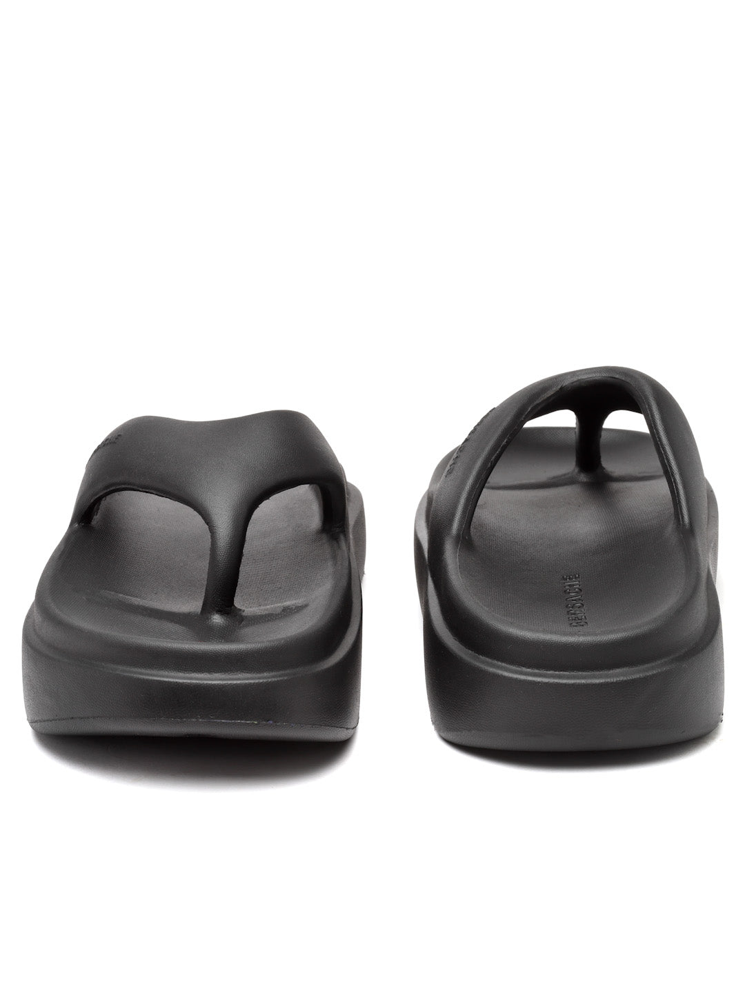 Bersache Extra Soft Classic Casual with Regular wear with Ultra Soft & Flexibility Technology Slipper For women's/Girl's-(6109-Black)