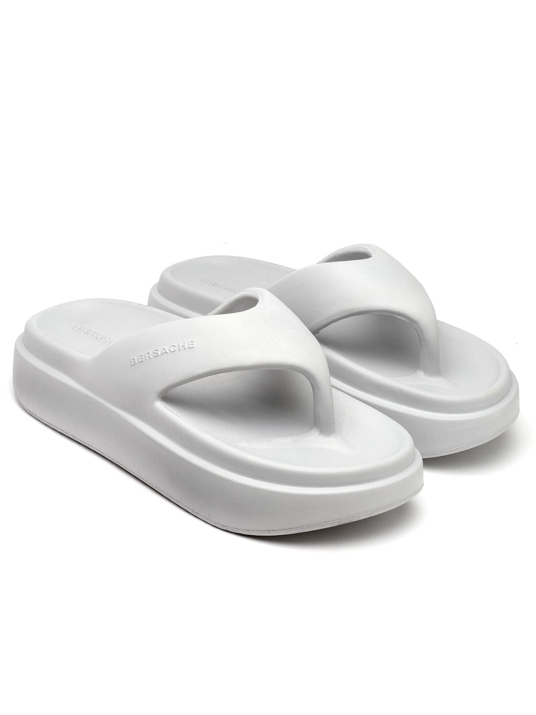 Bersache Extra Soft Classic Casual with Regular wear with Ultra Soft & Flexibility Technology Sandal For women's/Girl's-(6108-White)