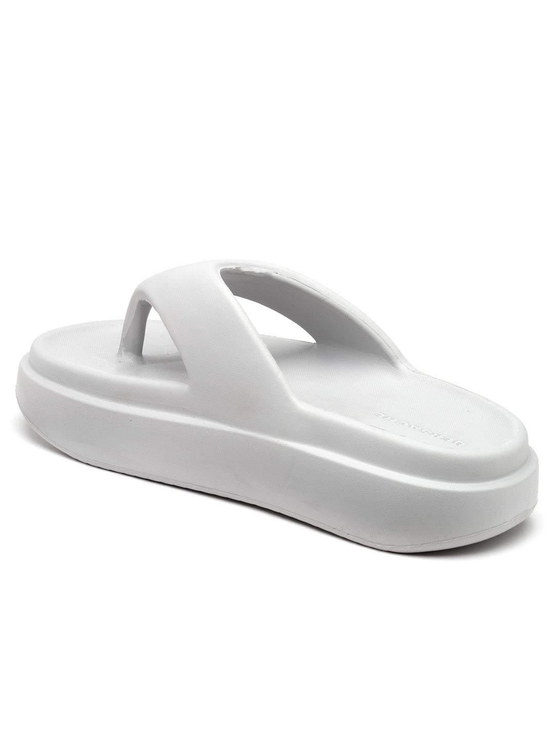 Bersache Extra Soft Classic Casual with Regular wear with Ultra Soft & Flexibility Technology Flip-Flop For women's/Girl's-(6108-White)