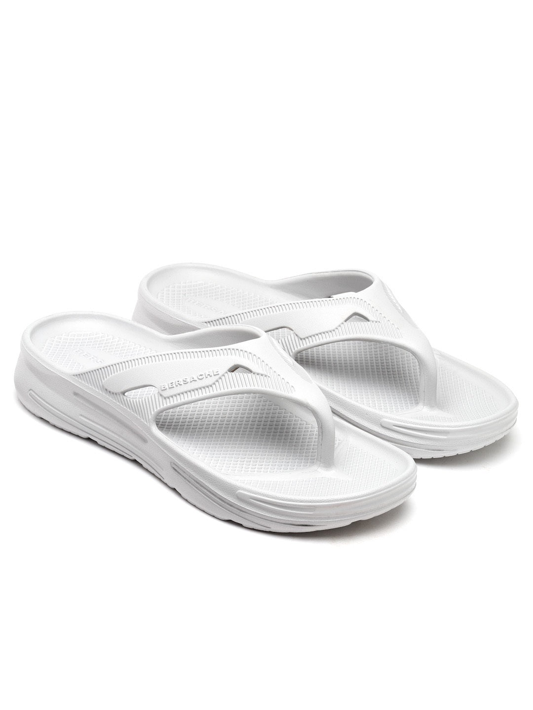 Bersache Extra Soft Classic Casual with Regular wear with Ultra Soft & Flexibility Technology Slipper for Men's & Boy's -White-6120