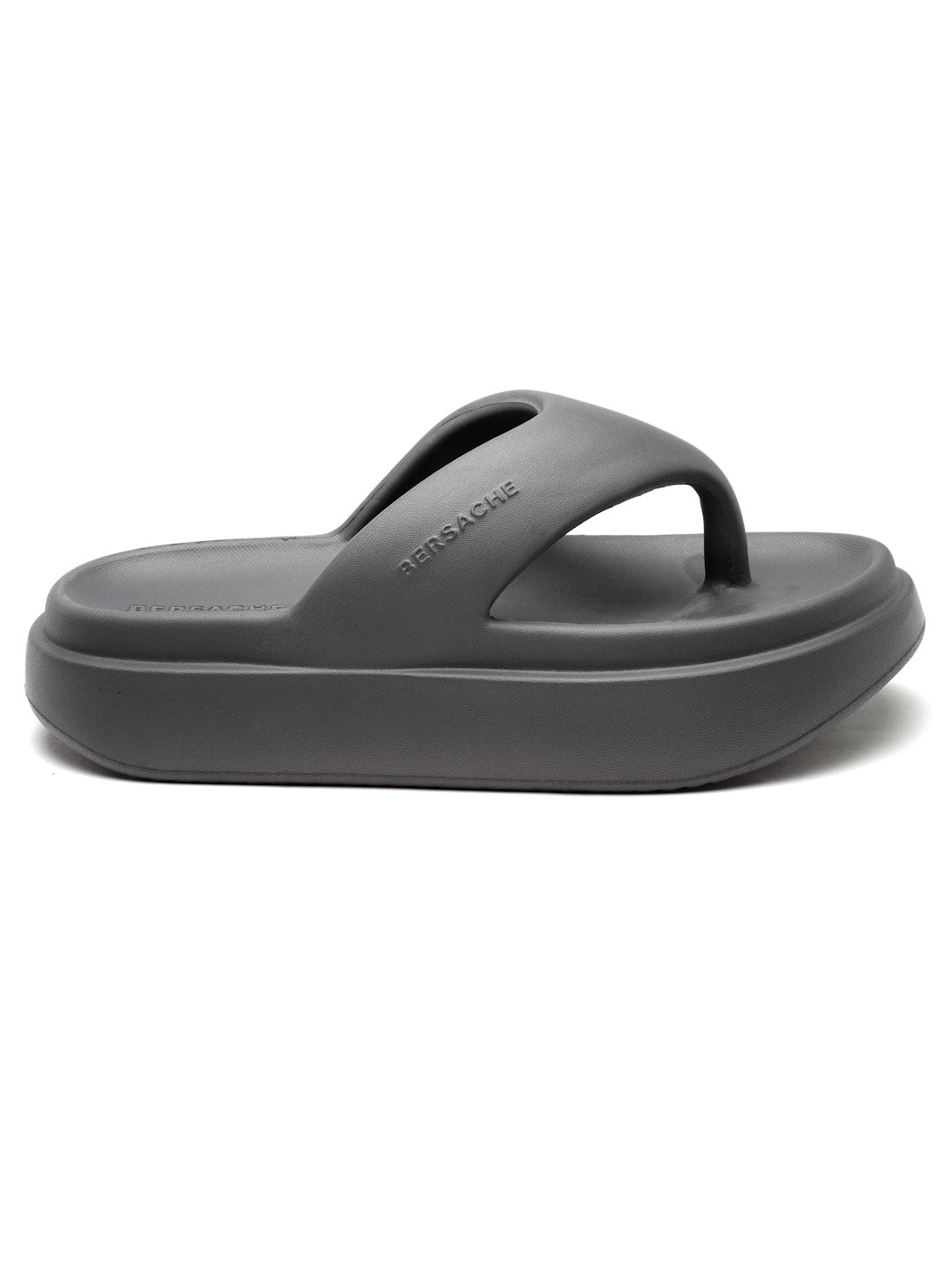 Bersache Extra Soft Classic Casual with Regular wear with Ultra Soft & Flexibility Technology Flip-Flop For women's/Girl's-(6110-Grey)