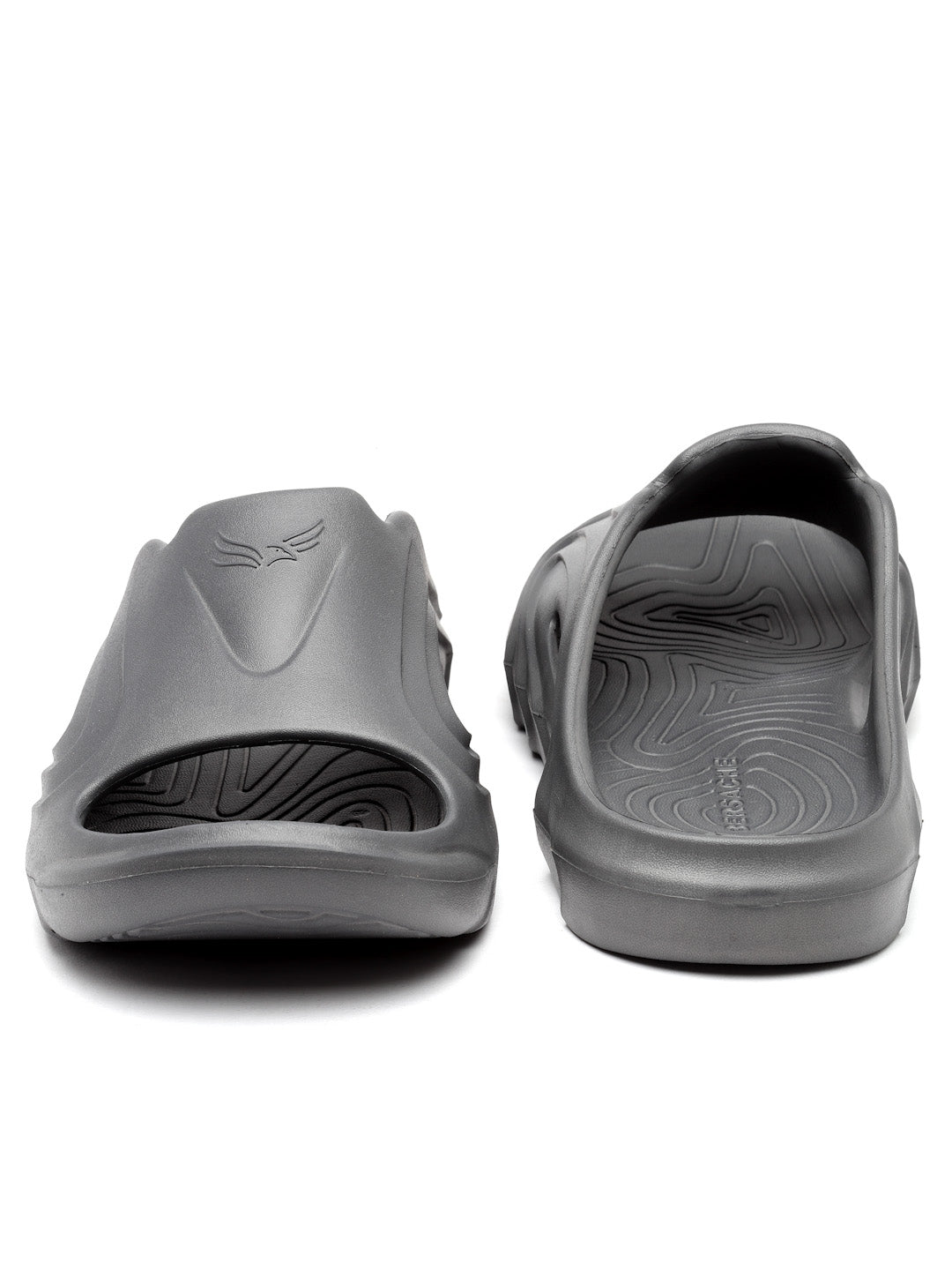 Bersache Extra Soft Classic Casual with Regular wear with Ultra Soft & Flexibility Technology Sandal for Men's & Boy's -Dark Grey-6117