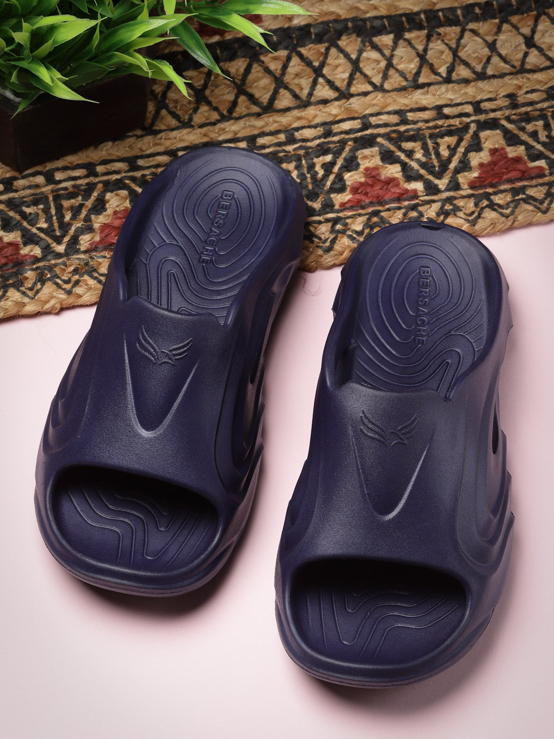 Bersache Extra Soft Classic Casual with Regular wear with Ultra Soft & Flexibility Technology Sandal for Men's & Boy's -Blue 6115