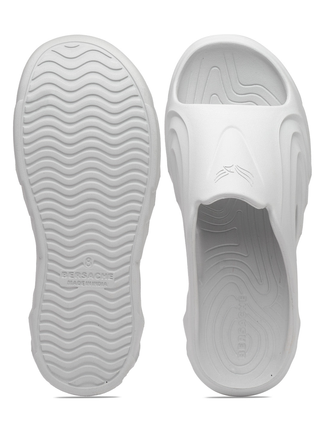 Bersache Extra Soft Classic Casual with Regular wear with Ultra Soft & Flexibility Technology Flip Flop for Men's & Boy's (6113-Grey)