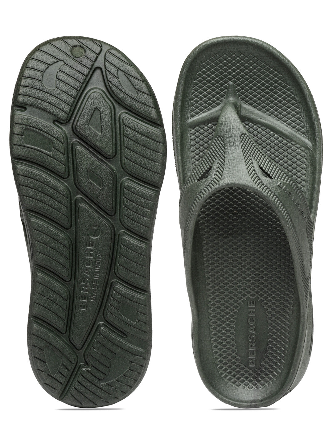 Bersache Extra Soft Classic Casual with Regular wear with Ultra Soft & Flexibility Technology Clog's for Men's & Boy's -Green-6121