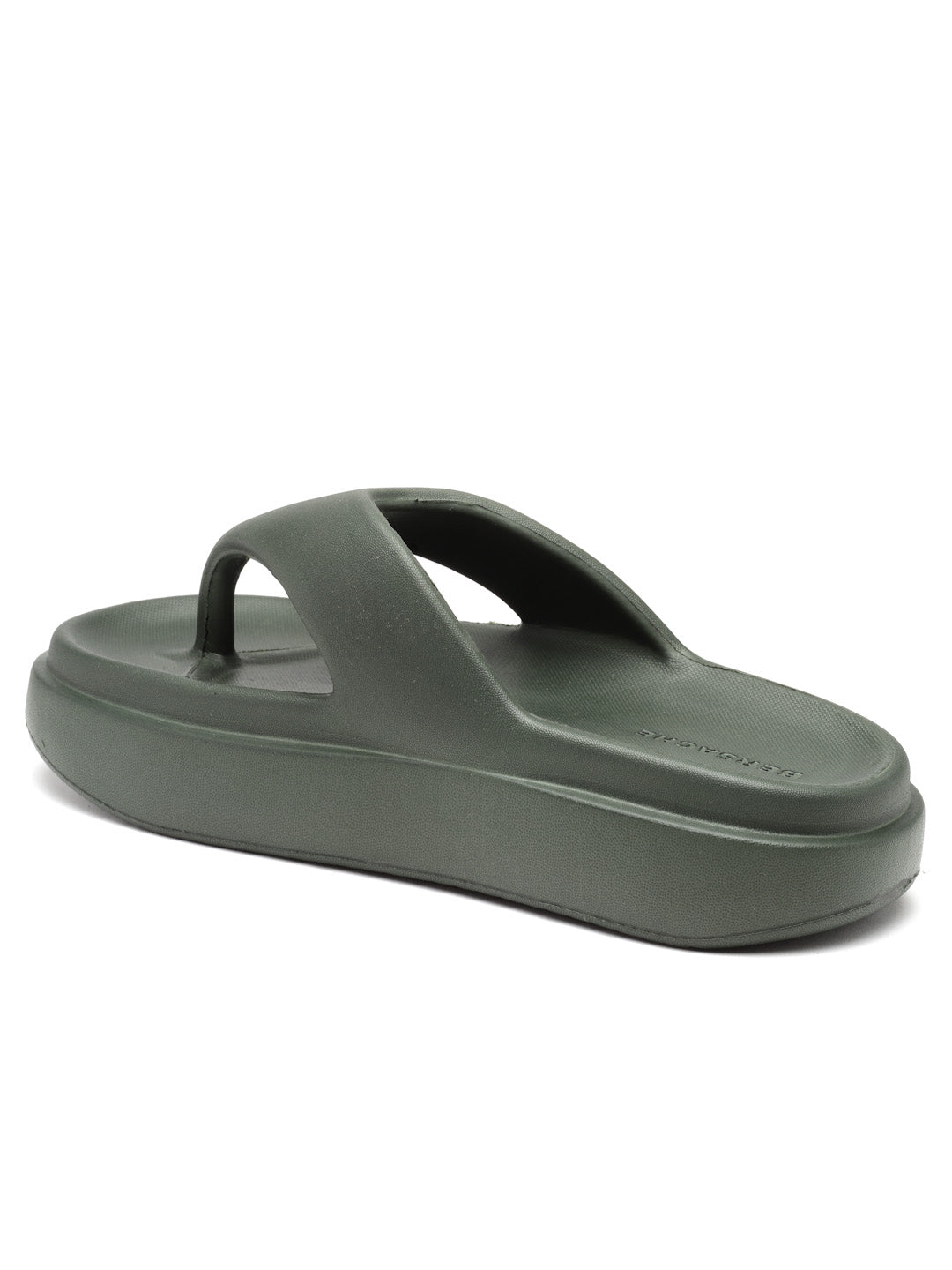 Bersache Extra Soft Classic Casual with Regular wear with Ultra Soft & Flexibility Technology Sandal For women's/Girl's (Green-6111)