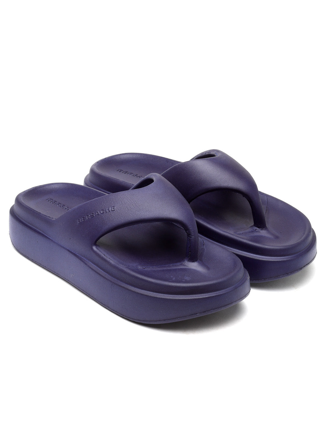 Bersache Extra Soft Classic Casual with Regular wear with Ultra Soft & Flexibility Technology Slipper For women's/Girl's-Blue-6112