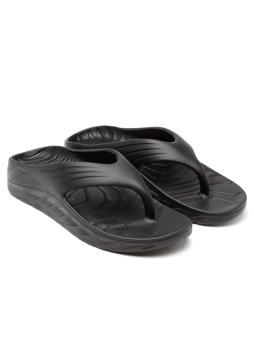 Bersache Extra Soft Classic Casual with Regular wear with Ultra Soft & Flexibility Technology Flip Flop for Men's & Boy's-Black-6097