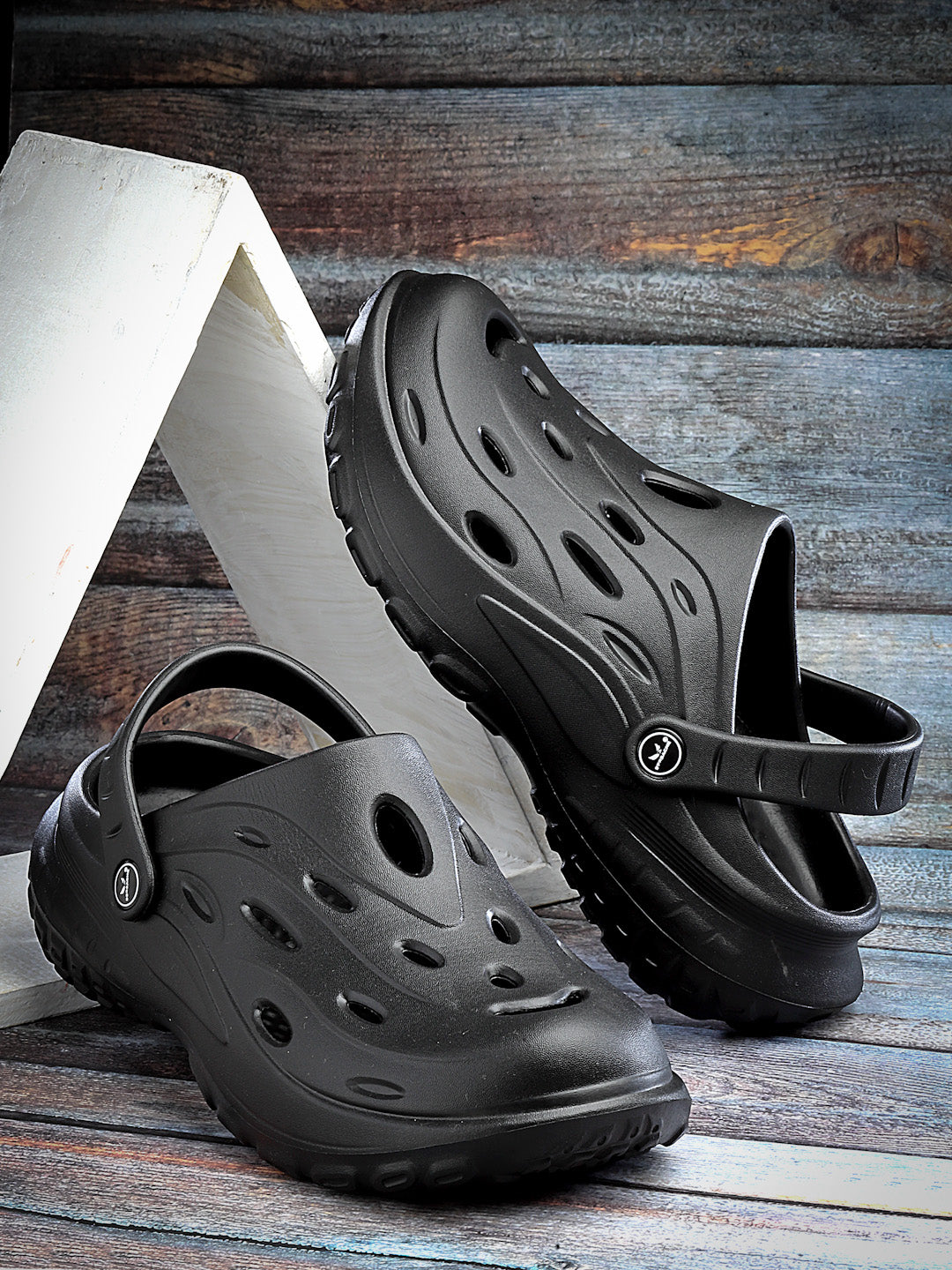 Bersache Extra Soft Classic Casual with Regular wear with Ultra Soft & Flexibility Technology Clog's for Men's & Boy's -Black-6126