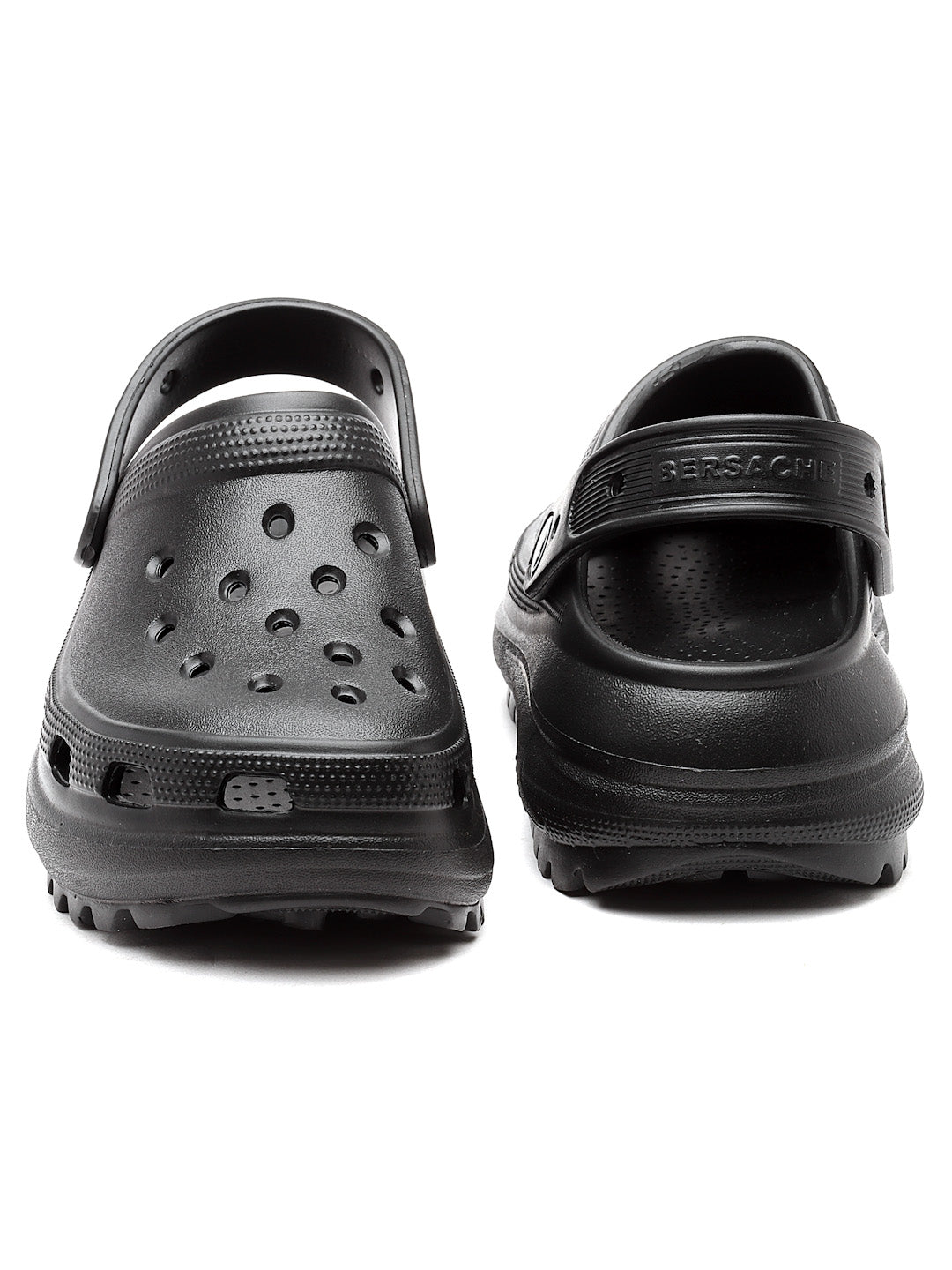 Bersache Extra Soft Classic Casual with Regular wear with Ultra Soft & Flexibility Technology Clog's For Women's/Girl's-Black-6130