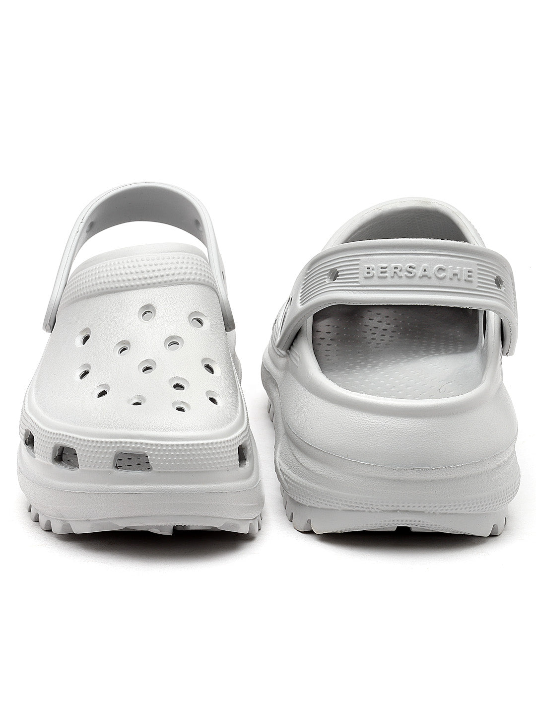 Bersache Extra Soft Classic Casual with Regular wear with Ultra Soft & Flexibility Technology Clog's For women's/Girl's-Grey-6128