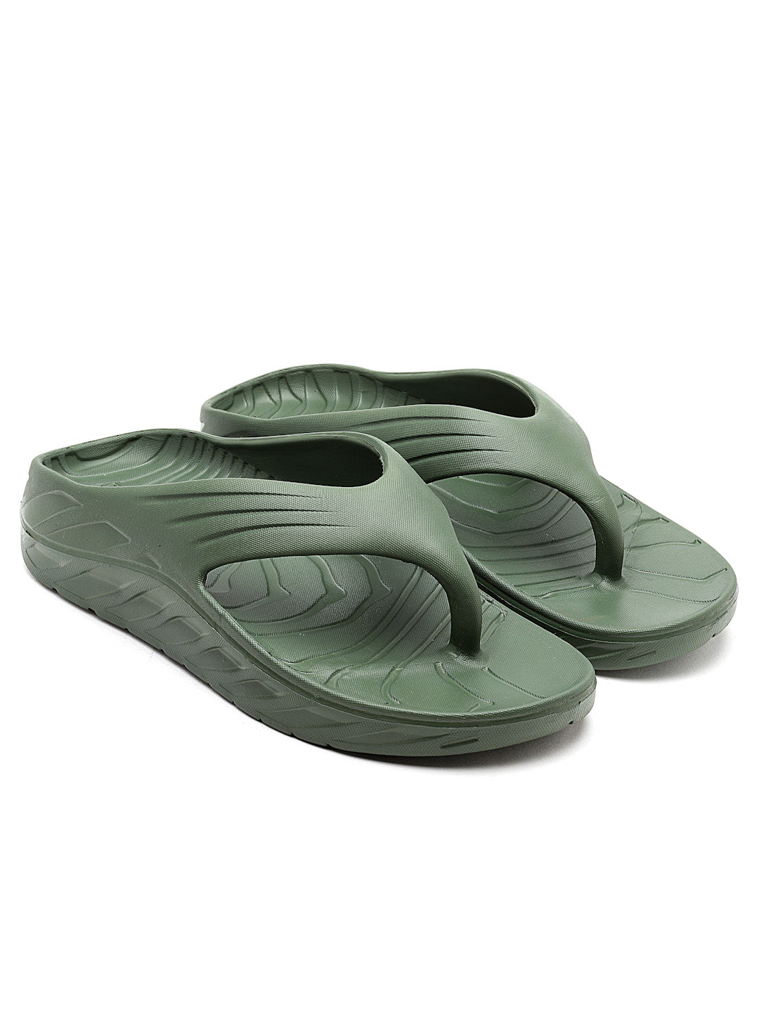 Bersache Extra Soft Classic Casual with Regular wear with Ultra Soft & Flexibility Technology Flip Flop for Men's & Boy's-Green-6099