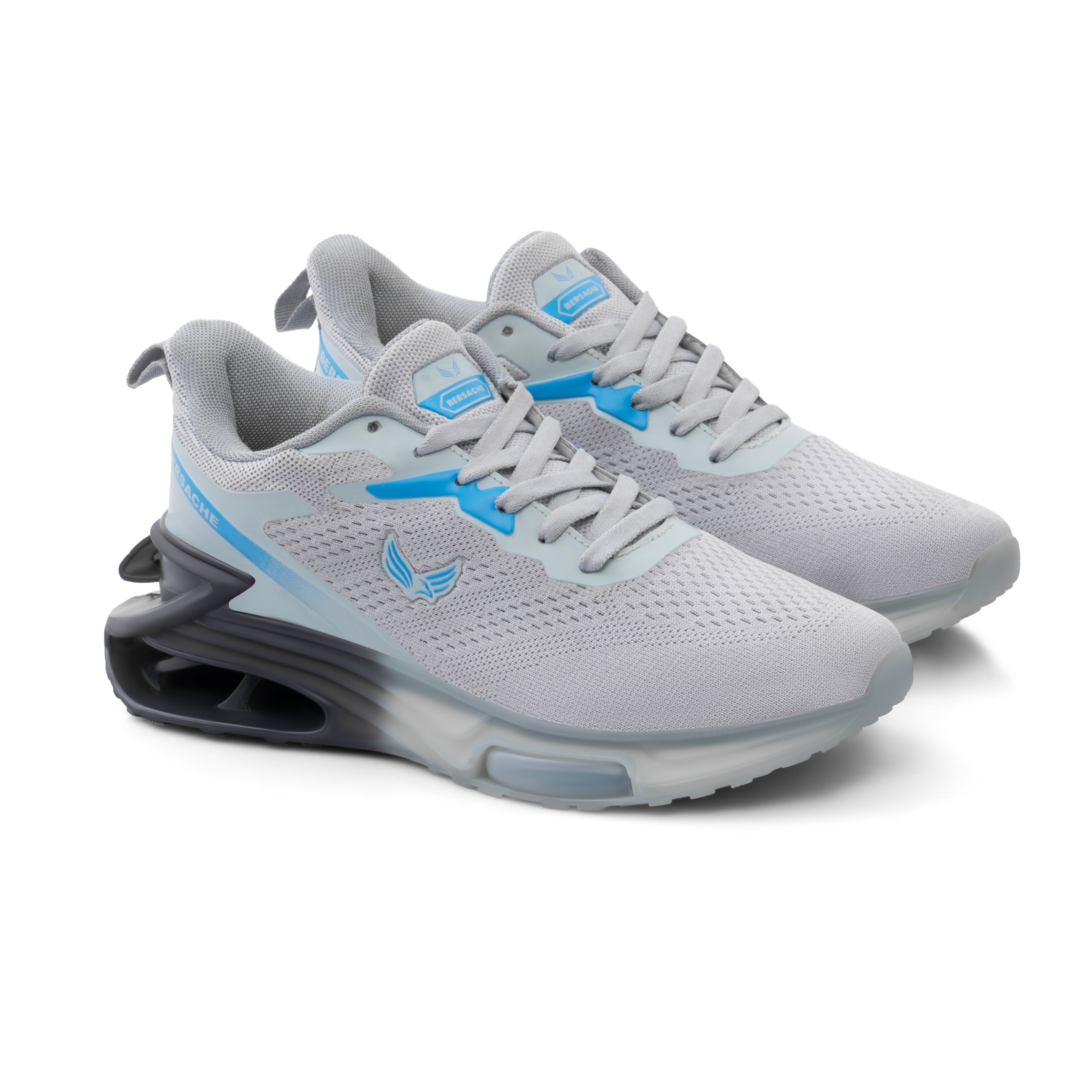Bersache Premium Casual ,Gym, Trending Stylish Running Shoes For Men (9194-Grey)