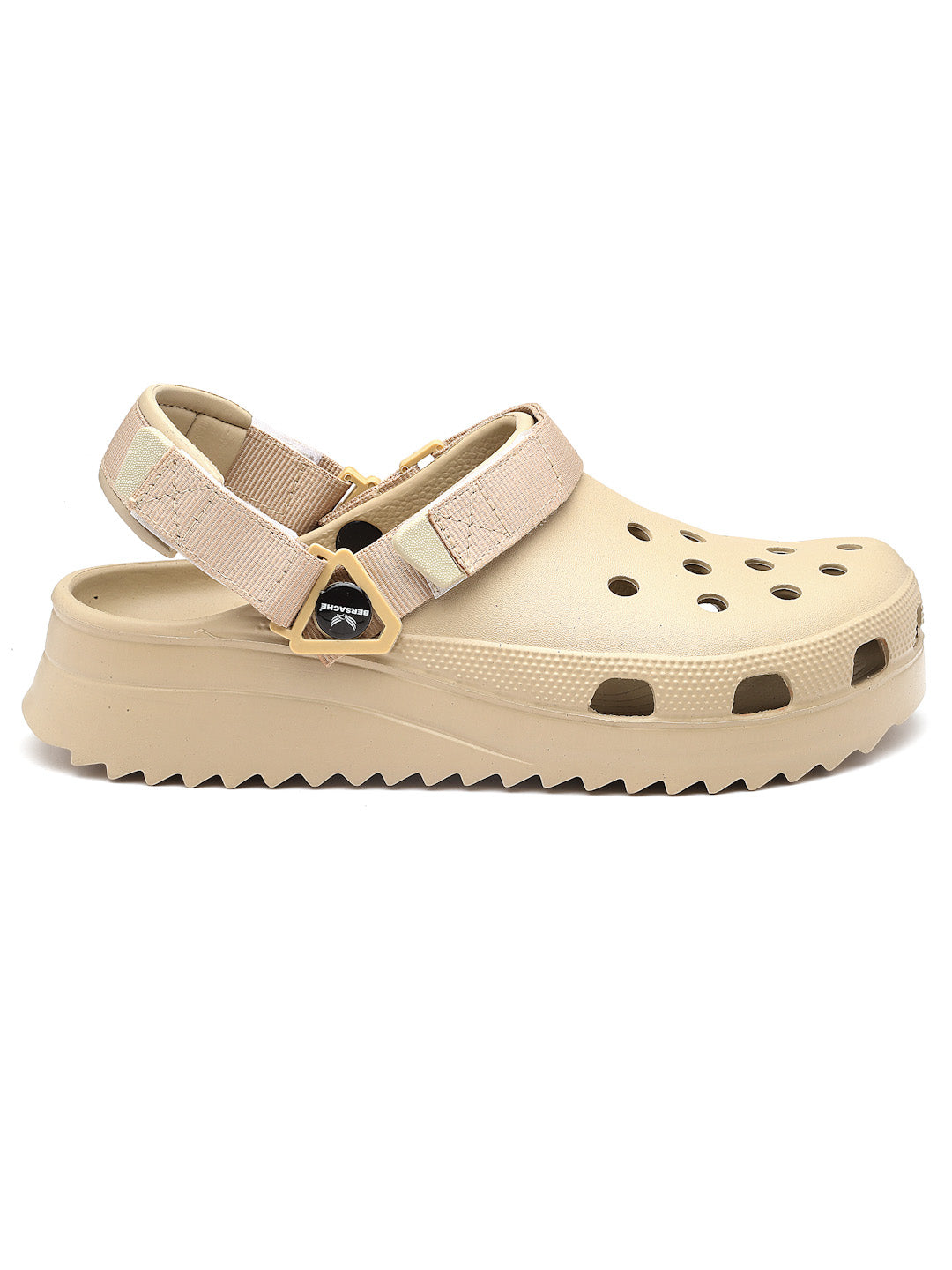 Bersache Extra Soft Classic Casual with Regular wear with Ultra Soft & Flexibility Technology Clog's for Men's & Boy's (6135-Beige)