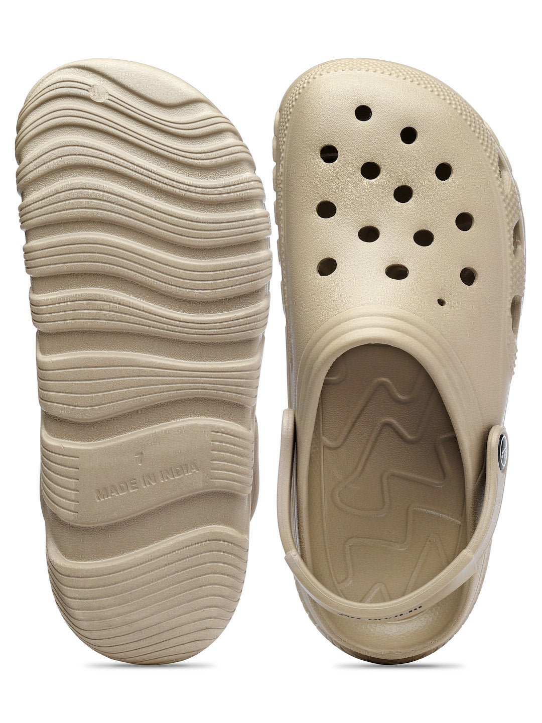 Bersache Extra Soft Classic Casual with Regular wear with Ultra Soft & Flexibility Technology Clog's for Men's & Boy's -Beige-6091