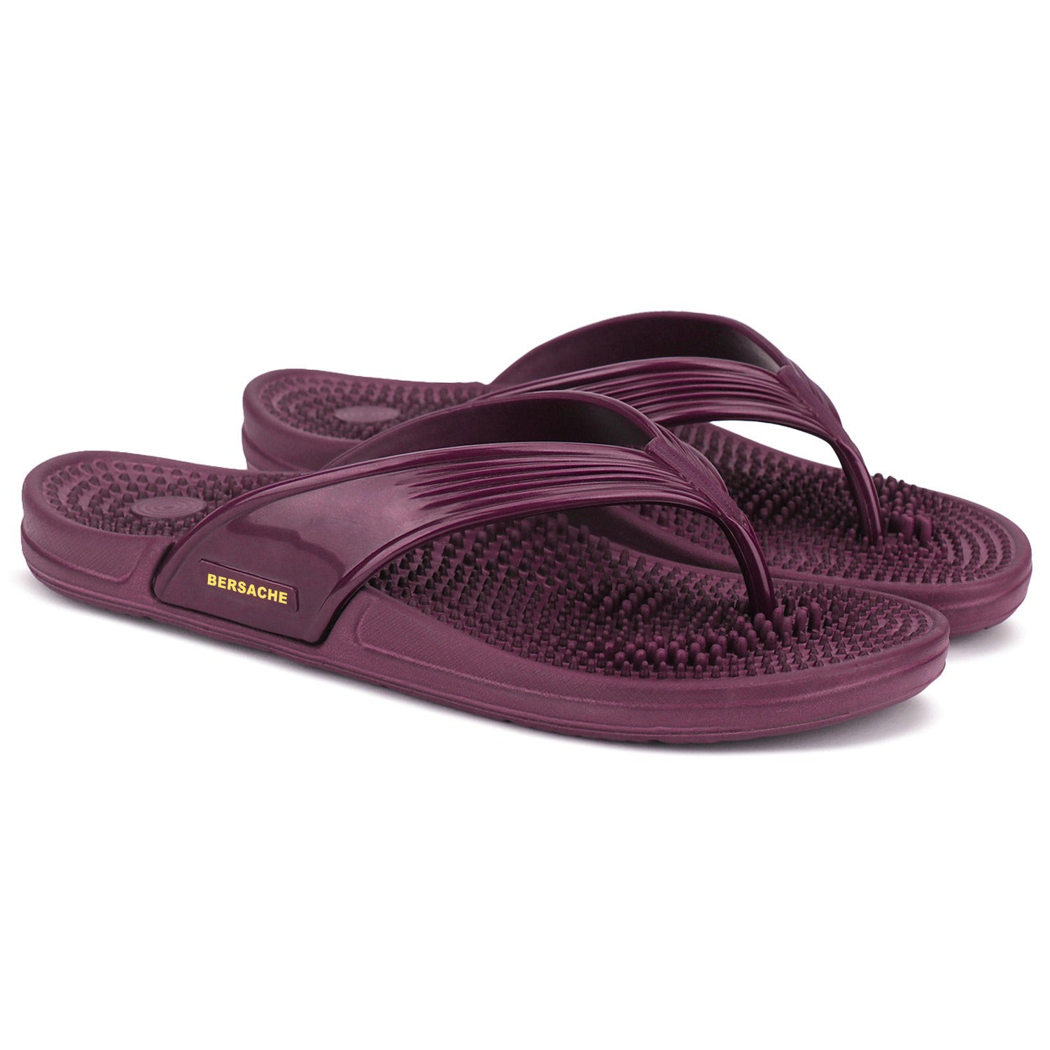 Bersache Extra Soft Classic Casual CHAPPAL with Regular wear with Ultra Soft & Flexibility Technology Slippers for Women's-(6333-Maroon)