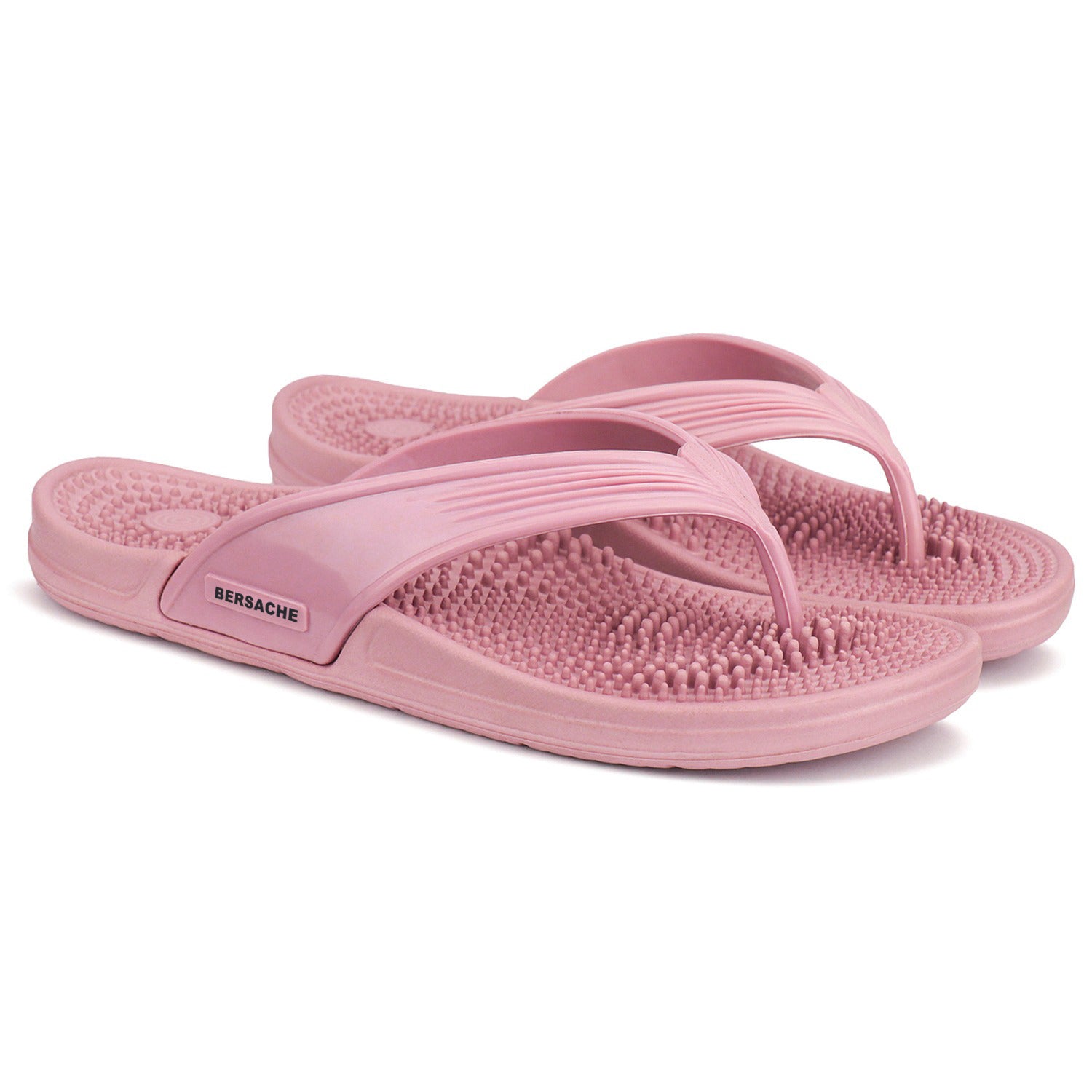 Bersache Extra Soft Classic Casual with Regular wear with Ultra Soft & Flexibility Technology Sandals for Women's-(6334-Pink)