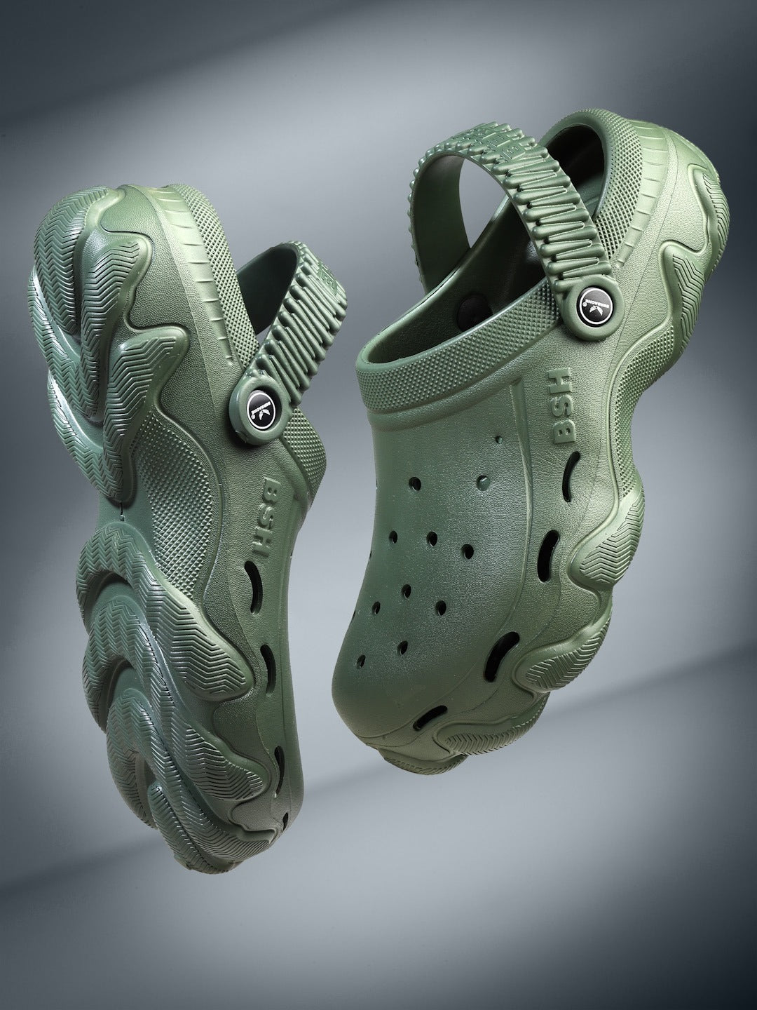 Bersache Extra Soft Classic Casual with Regular wear with Ultra Soft & Flexibility Technology Flip Flop for Men's & Boy's-Green-6088