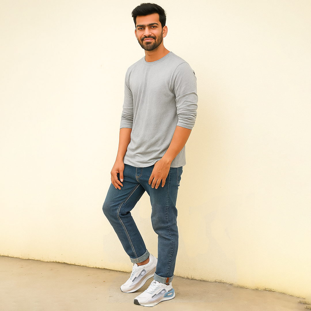 Bersache Sneaker, Loafers ,Casual With Extra Comfort Sneakers For Mens (9201-White).