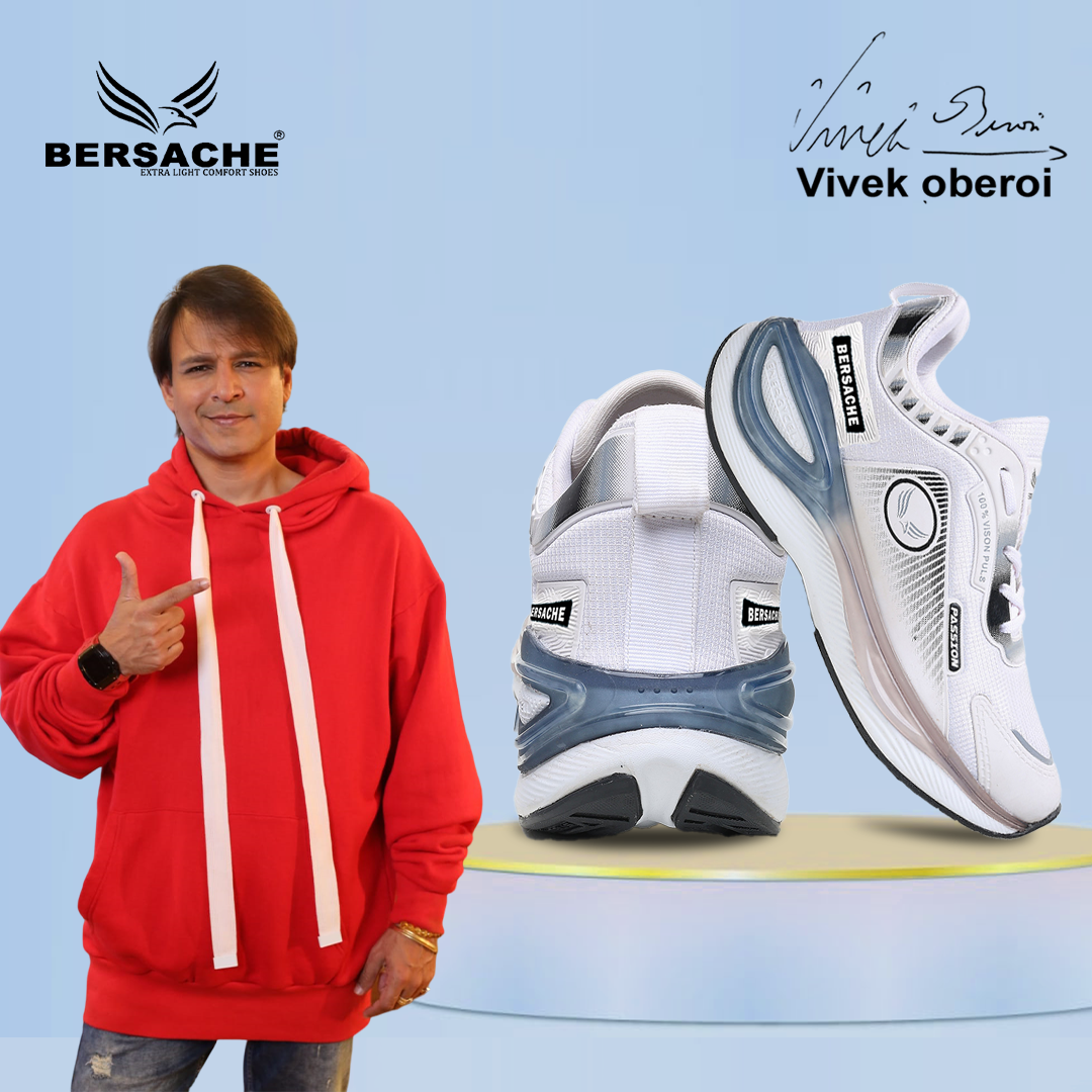 Bersache Sneaker, Loafers ,Casual With Extra Comfort Sneakers For Mens (9201-White).