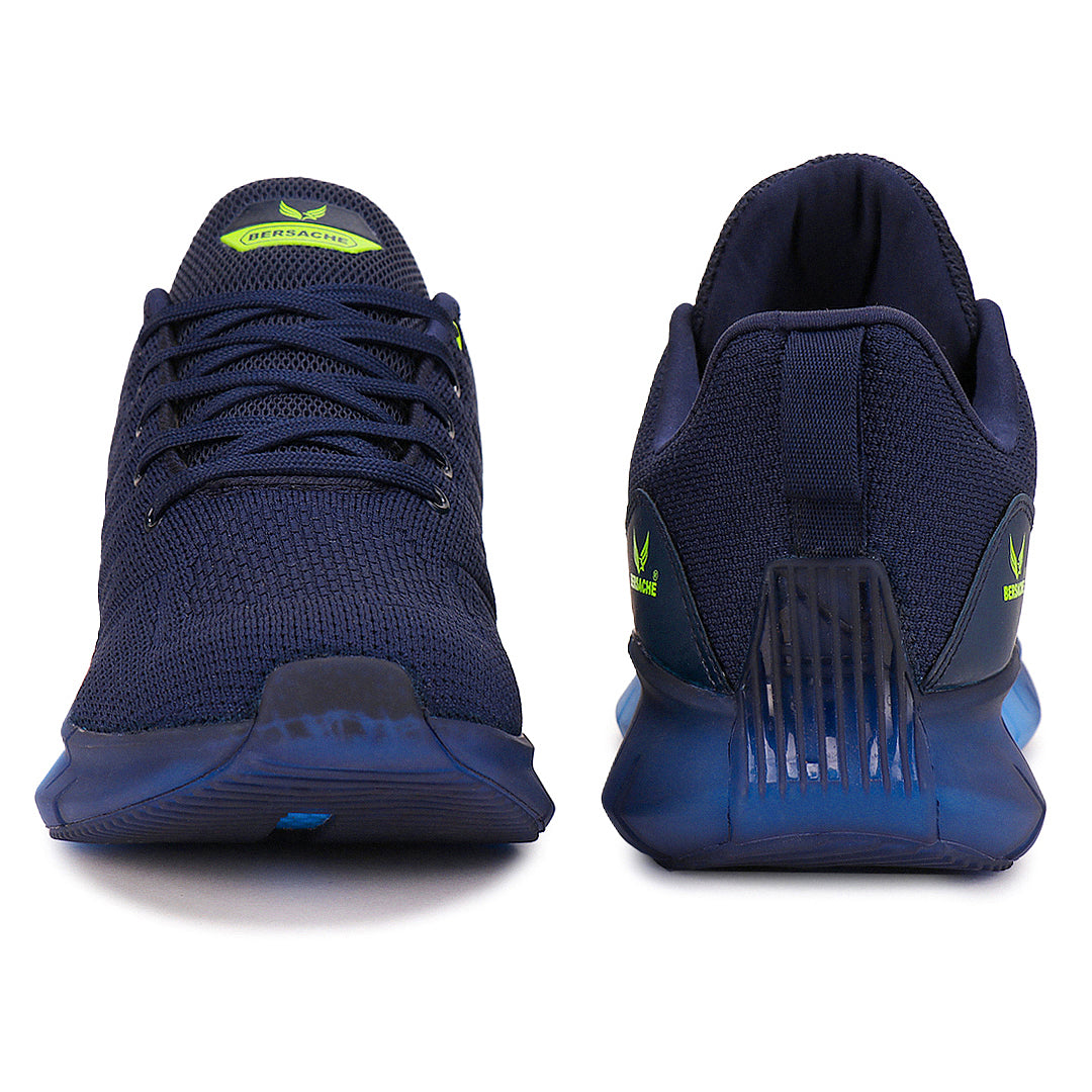 Bersache Lightweight Casual Sneaker Shoes For Men Blue-9024.
