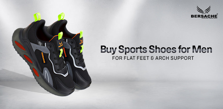 Buy Sports Shoes for Men for Flat Feet & Arch Support