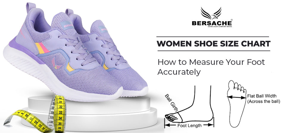 Women Shoe Size Chart: How to Measure Your Feet Accurately