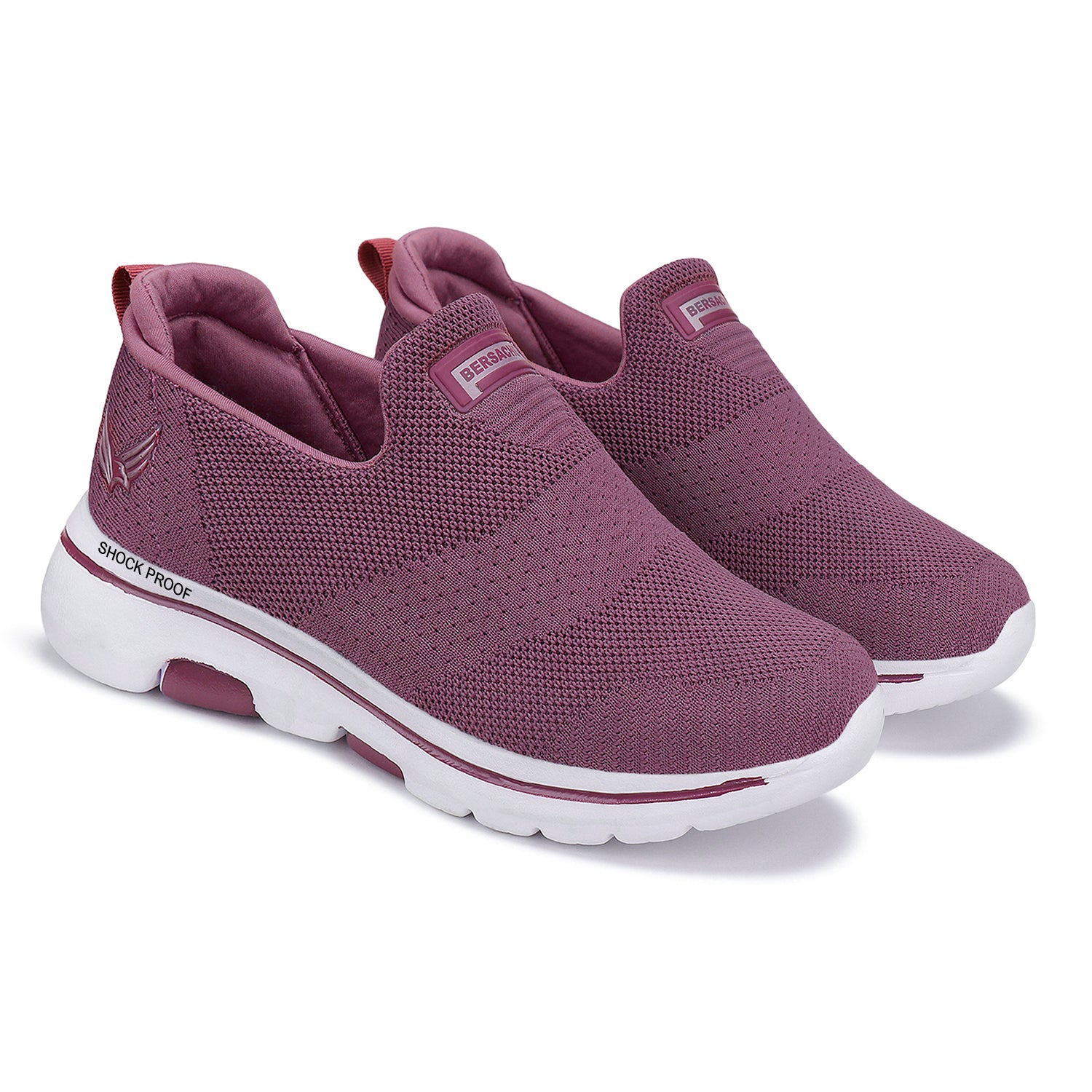 Bersache Lightweight Sports Running Shoes For Women Purple-7058