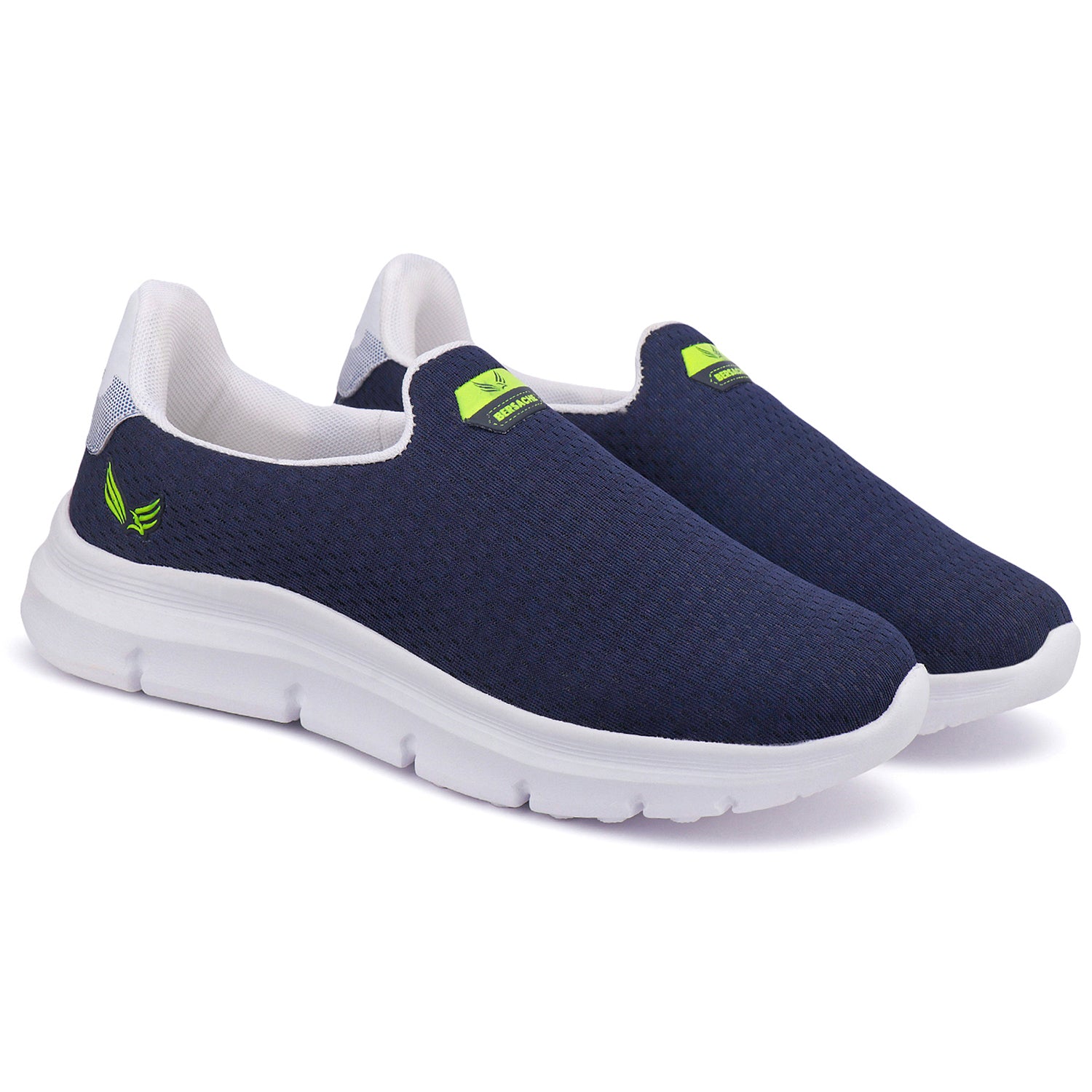 Bersache Lightweight Casual Sneaker Shoes For Men Blue-8071
