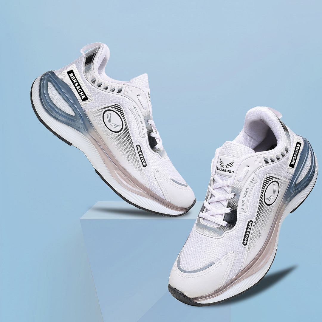 Bersache Sneaker, Loafers ,Casual With Extra Comfort Sneakers For Mens (9201-White).