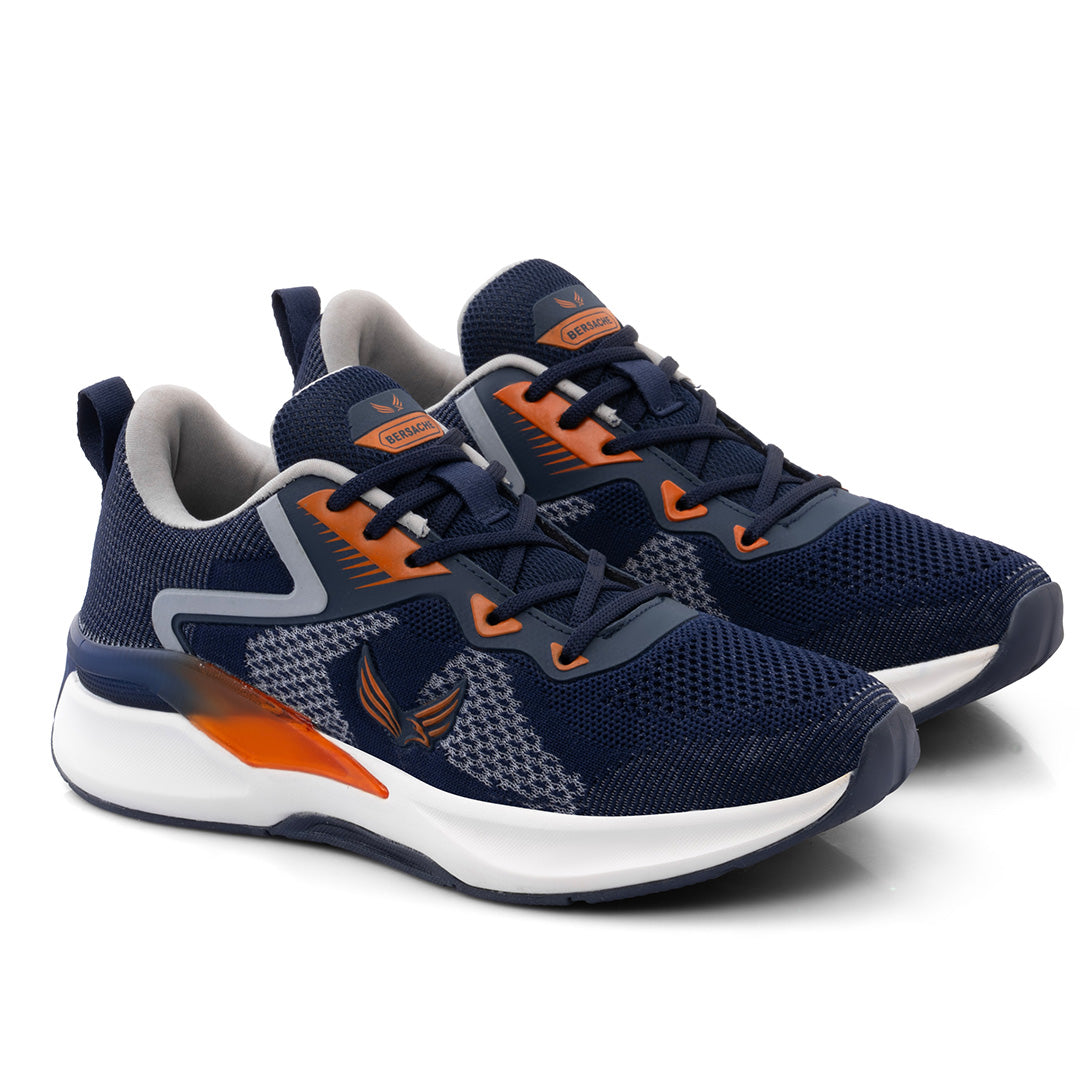 Bersache Premium Sports ,Gym, Trending Stylish Running Shoes For Men  (9202-Blue).