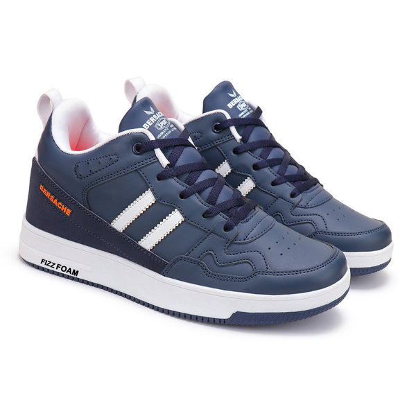 Bersache Lightweight Casual Sneaker Shoes For Men Blue-9055