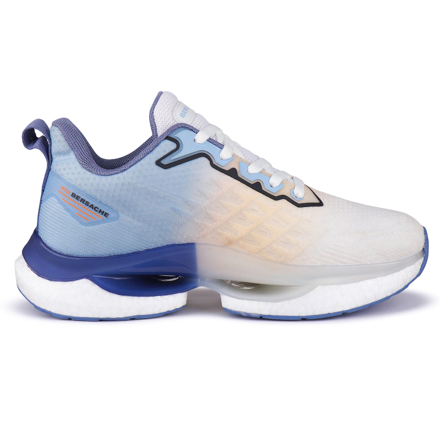 Bersache Premium Sports ,Gym, Trending Stylish Running Shoes For Men (9162-Blue).