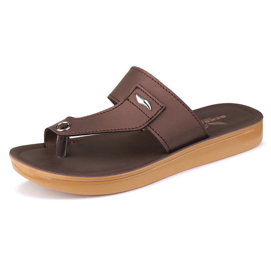 Bersache Extra Soft Classic Casual with  Regular wear with Ultra Soft & Flexibility Technology Flip Flop For Women's/Girl's-(6158-Brown)