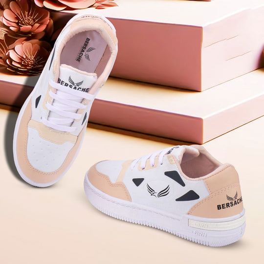 Bersache Premium Sports ,Gym, Trending Stylish Running Colour Changing shoes for Women (8066-Pink)