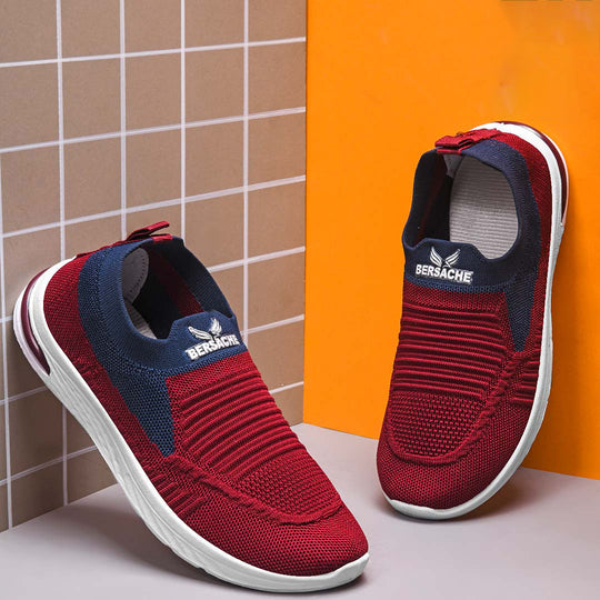 Bersache Sneaker, Loafers ,Casual With Extra Comfort Sneaker, For Women's & Girl's (8053 Maroon)