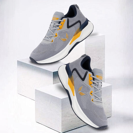 Bersache Sneaker, Loafers ,Casual With Extra Comfort Sneakers For Mens (9203-Grey)