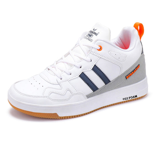 Bersache Lightweight Sports Running Shoes For Men White-9057