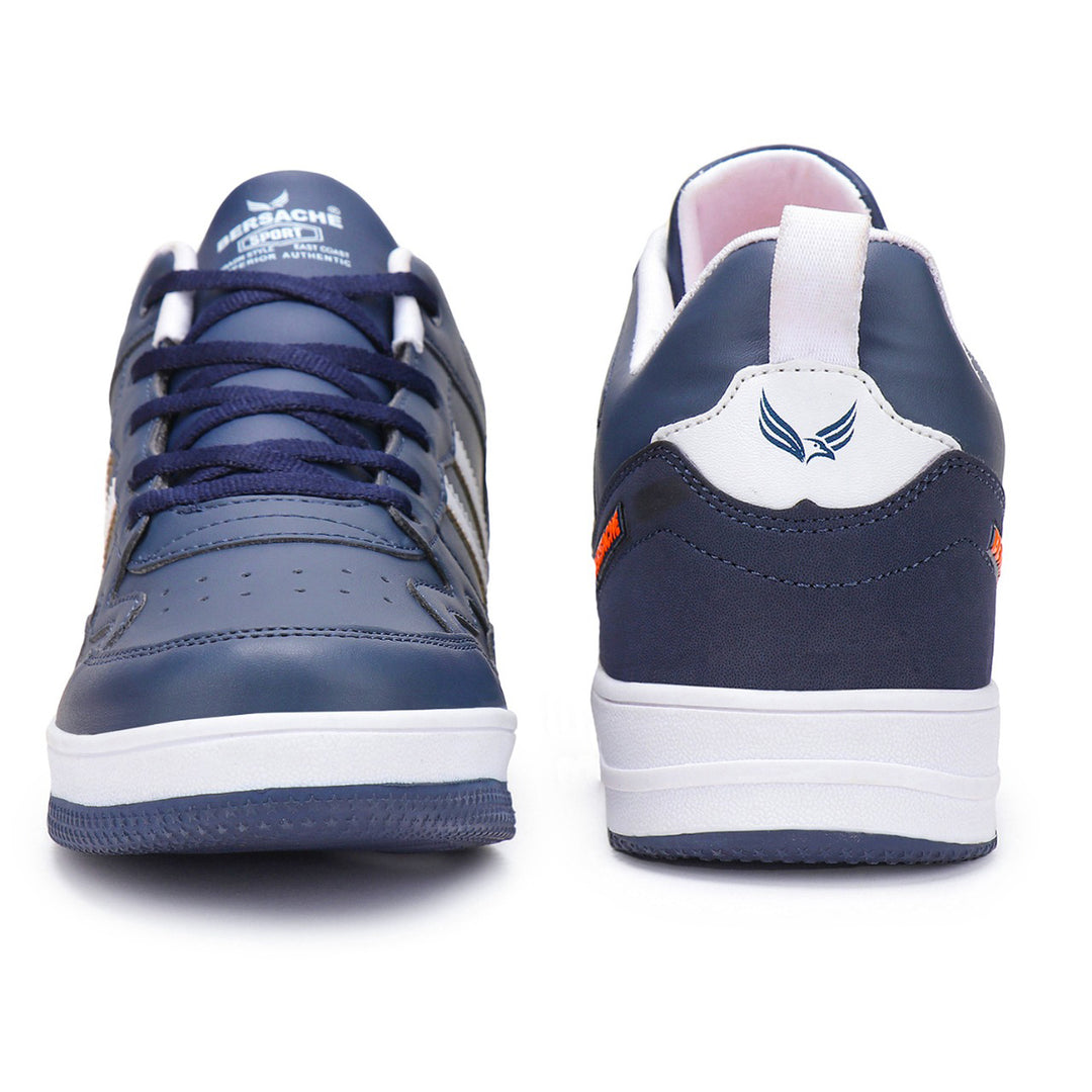 Bersache Lightweight Sports Running Shoes For Men Blue-9055