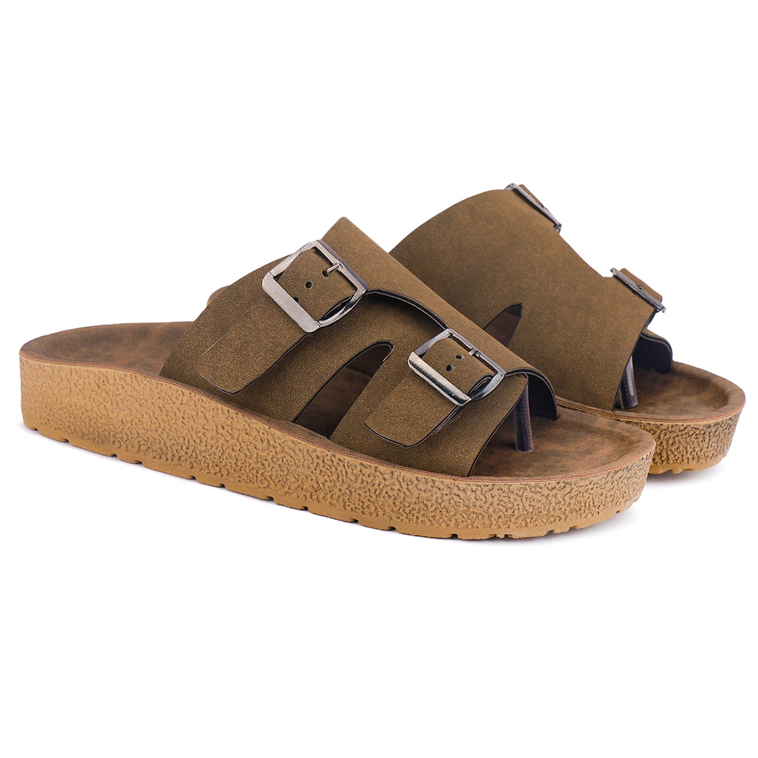 Bersache Extra Soft Classic Casual with  Regular wear with Ultra Soft & Flexibility Technology Sandal For Men's & Boy's-Tan-6220