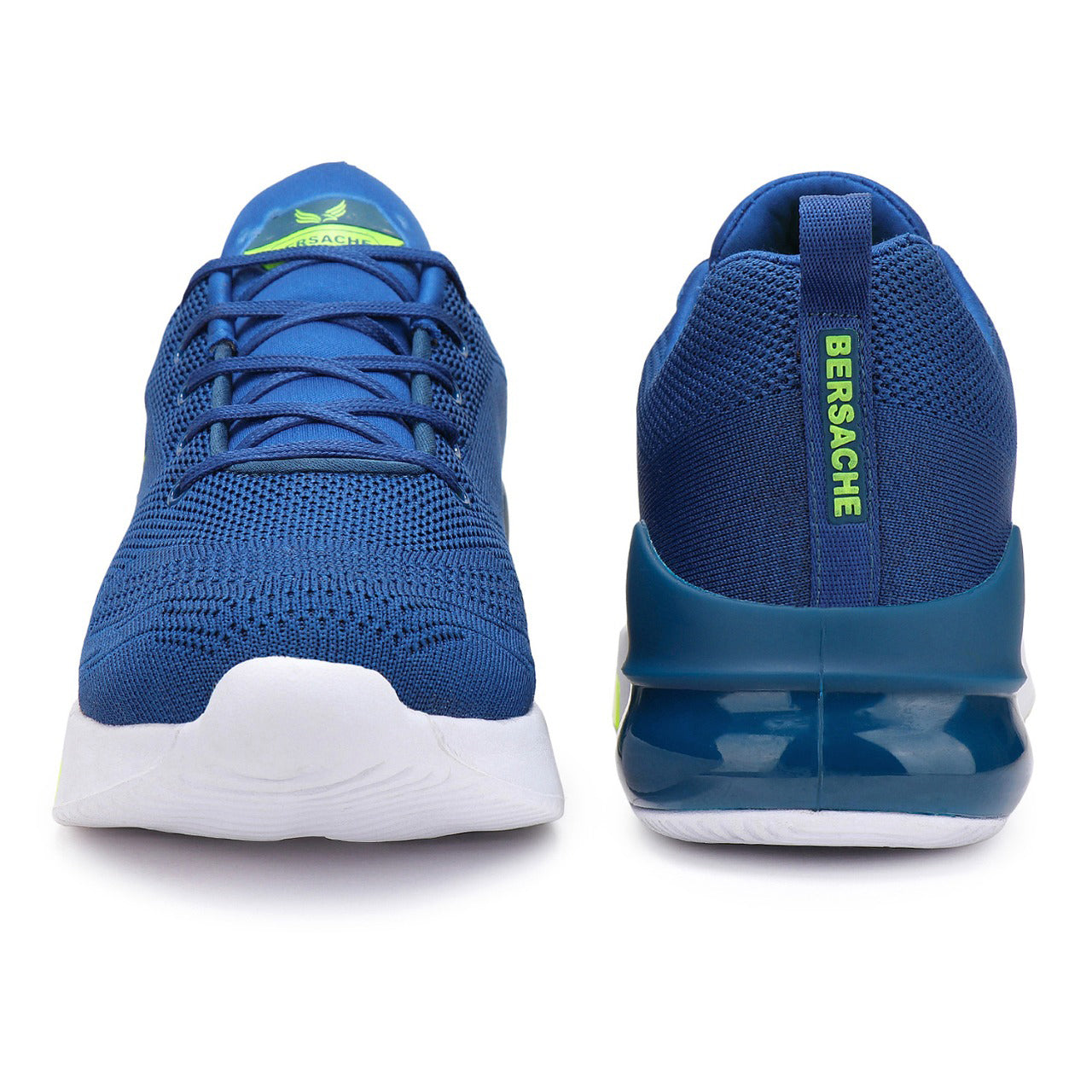 Bersache Lightweight Sports Running Shoes For Men Blue-9049.