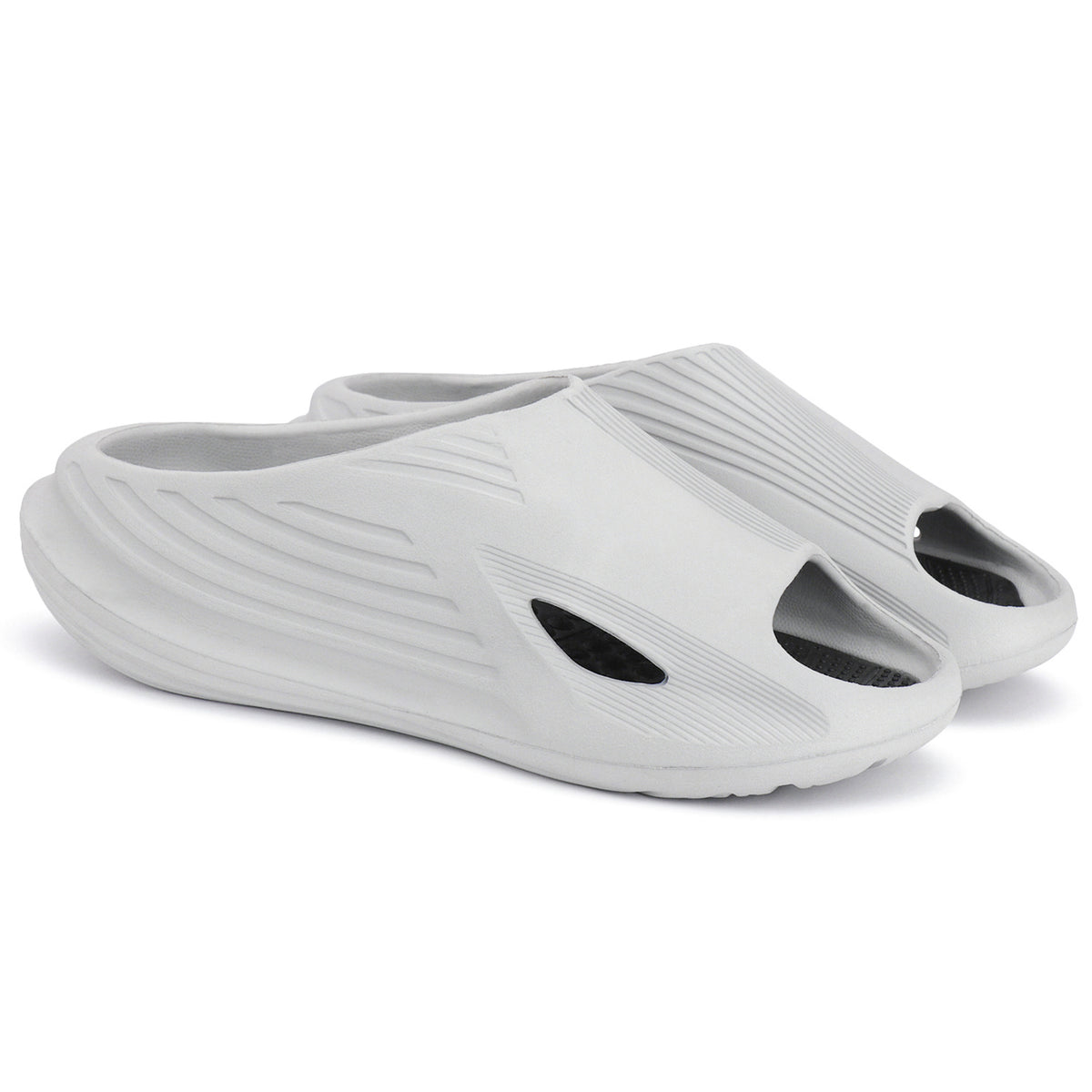 Doctor Bersache Newly Launched Orthopedic Comfort Sliders for Men | Diabetic Friendly | Extra Cushioning | Arch Support | Pain Relief | White DB -103
