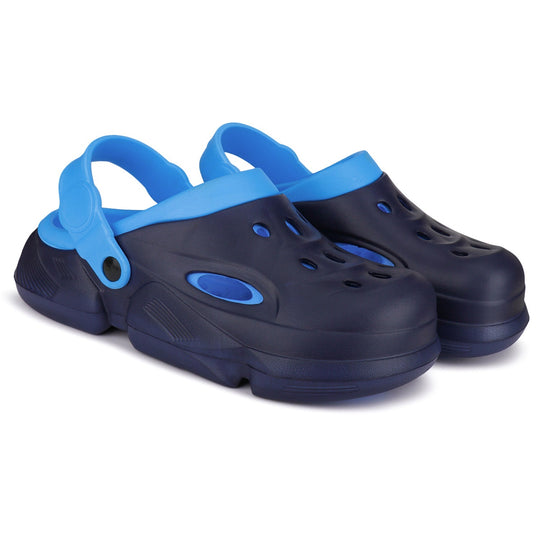 Bersache Extra Soft Classic Casual with  Regular wear with Ultra Soft & Flexibility Technology Clogs for Men's & Boy's 6033-Blue